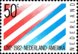Pays-Bas Poste N** Yv:1177/1178 Bicentenaire Des Relations Diplomatiques Avec Les USA - Ungebraucht
