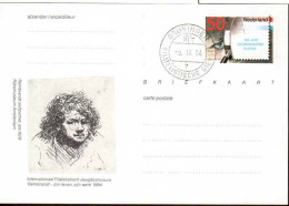Pays-Bas Entier-P Obl (24) Briefkaart Int.Filatelistich Jeugdconcours 148*102 50c (TB Cachet à Date) - Postal Stationery