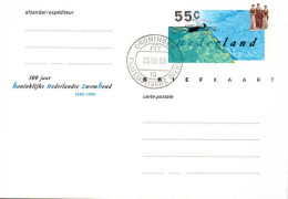 Pays-Bas Entier-P Obl (25) Briefkaart Koninklijke Nederlandse Zwenbond 148*102 55c (TB Cachet à Date) - Ganzsachen