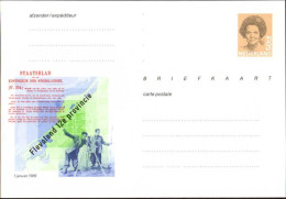 Pays-Bas Entier-P N** (28) Briefkaart Flevoland 12e Provincie 148*102 50ct - Ganzsachen