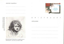 Pays-Bas Entier-P N** (24) Briefkaart Int.Filatelistich Jeugdconcours 148*102 50c - Postwaardestukken