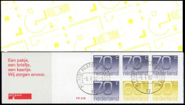 Pays-Bas Carnet Obl Yv:C1380AaI  (TB Cachet à Date) - Booklets & Coils