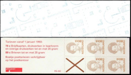 Pays-Bas Carnet N** Yv:C1380CaI Mi:MH44C Reine Beatrix PB43C - Booklets & Coils
