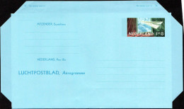 Pays-Bas Aérogr N** (56) Luchpostblad Aérogramme Avion En Papier - Postwaardestukken