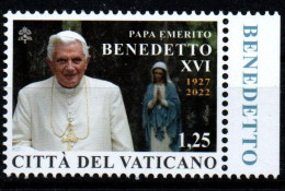 2023 - Vaticano - Papa Benedetti XVI   +++++++++ - Unused Stamps