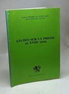 Étude Sur La Presse Au XVIIIe Siècle 1978 N°3 - Geschichte