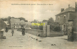 72 Crannes En Champagne, Ecole Des Filles Et Mairie - Other & Unclassified