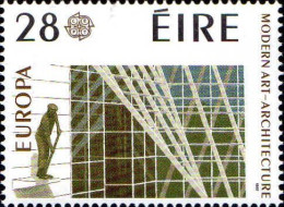 Irlande Poste N** Yv: 626/627 Europa Cept Architecture Moderne - Ongebruikt