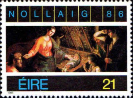 Irlande Poste N** Yv: 614/615 Noël Tableaux - Nuovi