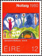 Irlande Poste N** Yv: 433/435 Noël Peinture Enfantine De Geraldine Mc Nully - Nuevos