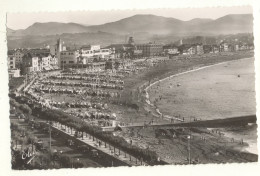 64/ CPSM - Saint Jean De Luz - Vue Générale De La Plage - Saint Jean De Luz