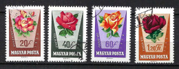 HONGRIE Ca.1962: Lot D'obl. "Roses" - Rosen