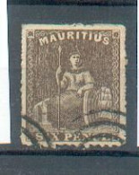 C 18  - MAURICE - YT 21 ° Obli - Dentelure Approximative - Mauritius (...-1967)