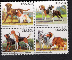 2029347872 1984 SCOTT 2101A (XX) POSTFRIS MINT NEVER HINGED - DOGS 2099 FIRST STAMP - Ungebraucht