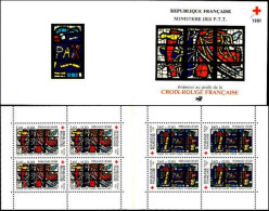 France Carnet N** Yv:2030 Mi:2296H Croix-Rouge Fernand Leger Vitraux (Thème) - Verres & Vitraux