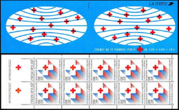 France Carnet N** Yv:2037 Mi:MH14 125.Anniversaire De La Croix-Rouge - Croix Rouge