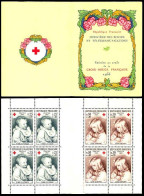 France Carnet N** Yv:2014 Mi:MH1532/3 Croix-Rouge Auguste Renoir - Croce Rossa