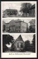 AK Wohlmirstedt /Unstruttal, Dorfplatz, Schloss, Kirche  - Sonstige & Ohne Zuordnung