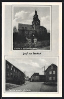 AK Utenbach, Kirche & Kriegerdenkmal, Partie An Der Schule  - Other & Unclassified