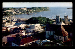 NOUVELLE-CALEDONIE - NOUMEA - LA CATHEDRALE ET LA BAIE DE LA MOSELLE - Nieuw-Caledonië