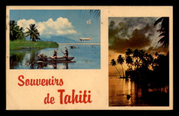 TAHITI - SOUVENIR 2 VUES - VOIR ETAT - Tahiti