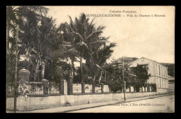 NOUVELLE-CALEDONIE - NOUMEA - VILLA DU DOCTEUR  - New Caledonia