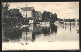 AK Konstanz, Uferpartie Mit Inselhotel  - Konstanz