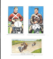 DP93 - CARTES CIGARETTES GALLAHER - MOTOCYCLISME - MOTO RACES - CHARLIE DODSON - WAL HANDLEY - Altri & Non Classificati