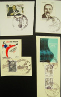 2012 ET 2013 - LOT 4 TIMBRES : Henri QUEVILLE / Jacques BAUMEL / LA SAVATE / Théodore DECK - Parfait État - Other & Unclassified