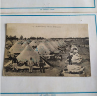 CPA  La Vie Au Camp - Un Coin De Campement - N°83 - Carte Très Animée - Posté Du Camp De Mailly Par Un Sergent - Manoeuvres