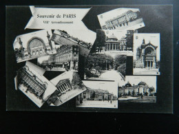 SOUVENIR DE PARIS                                 MULTIVUES DU VIII ème ARRONDISSEMENT - Paris (08)