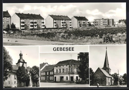 AK Gebesee, Mittelstrasse Mit Konsum-Vst., Jugendwerkhof Ehemal. Schloss, Ernst-Thälmann-Strasse  - Sonstige & Ohne Zuordnung