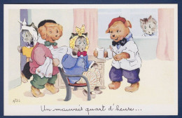 CPA 1 Euro Chat Métier Cat Illustrateur Woman Non Circulée Prix De Départ 1 Euro Dentiste - Chats