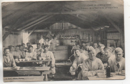 CPA ( Camp De Coetquidan - Interieur De La Cantine Du 50 E D'Artillerie ) - Autres & Non Classés