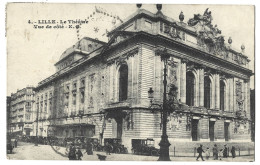 59 Lille -   Le Theatre  Vue De Cote - Lille
