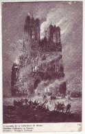 France - 51 - Reims - L'incendie De La Cathédrale - 6989 - Reims