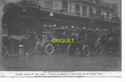 Paris, Journées Historiques Du 1er Mai, Voitures De Maîtres Et Automobiles Devant Potin - Other & Unclassified