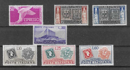 Italien - Selt./postfr. Ausgaben Aus 1951/55 - Aus Michel 829/944! - 1946-60: Nieuw/plakker