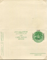 1920 Iraq Unused 1/2an On 10pa Prepaid Postal Card - Iraq