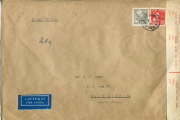1945 Sweden Censored Airmail To South Africa - Andere & Zonder Classificatie