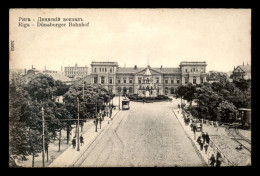 LETTONIE - RIGA - DUNABURGER BAHNHOF - Letonia