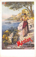 ILLUSTRATEUR - HUGO D'ALESI - MENTON - PUBLICITE CHEMIN DE FER "PLM" - D'Alési, Hugo