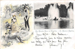 ILLUSTRATEUR - JACK ABEILLE - PIQUE NIQUE A LA CAMPAGNE - LES GRANDES EAUX DE VERSAILLES - Autres & Non Classés