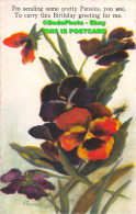 R418668 Im Sending Some Pretty Pansies You See To Carry This Birthday Greeting F - Mundo