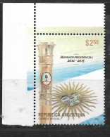 ARGENTINA 2012 PRESIDENTAL TRANSMISSION FLAG - Unused Stamps