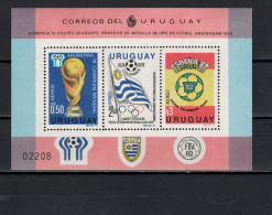 Uruguay 1979 Olympic Games, Football Soccer World Cup S/s MNH -scarce- - Sommer 1980: Moskau