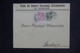 ST THOMAS & PRINCE - Enveloppe Commerciale De S . Thomé Pour Santarem En 1925 - L 152487 - St. Thomas & Prince