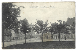 59  Wormhoudt -grand'place Et Calvairef - Wormhout