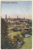 Rottweil / Germany: Total View - Hochbrückthorstrasse (Vintage PC 1917) - Rottweil