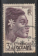 OCEANIE YT 193 Oblitéré Papeete 3 - 6 - 1954 - Used Stamps